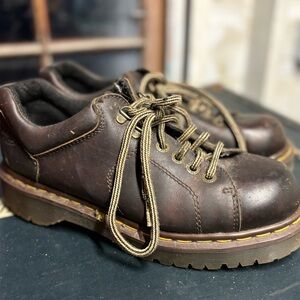 Vintage Dr. Martens 8312 Made In England Chunky Oxfords 90s Y2K